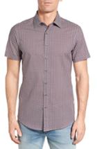 Men's Rodd & Gunn Vaughan Print Sport Shirt - Brown