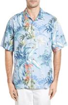 Men's Tommy Bahama Tropical Falls Print Silk Shirt