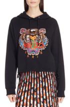 Women's Kenzo Tiger Embroidered Hoodie