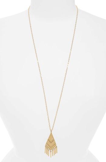 Women's Anna Beck Kite Fringe Pendant Necklace