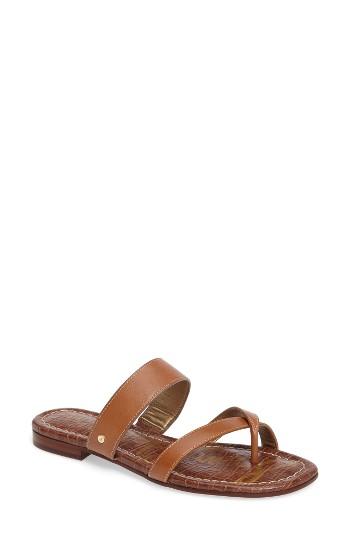 Women's Sam Edelman Bernice Sandal .5 M - Brown