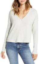 Women's Pst By Project Social T Drop Shoulder Ribbed Top - Ivory