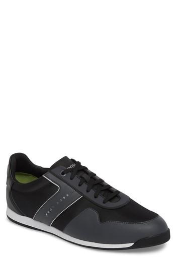 Men's Hugo Boss Maze Water Resistant Low Top Sneaker M - Grey