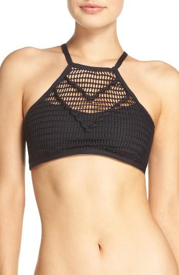 Women's Kenneth Cole New York Wrapped In Love Halter Bikini Top