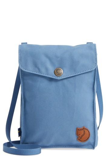 Fjallraven Pocket Crossbody Bag - Blue