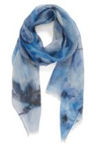Women's Badgley Mischka Floral Print Modal & Silk Scarf