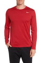 Men's Nike 'legend 2.0' Long Sleeve Dri-fit Training T-shirt, Size - Red