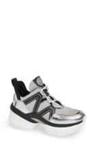 Women's Michael Michael Kors Olympia Sneaker M - Metallic