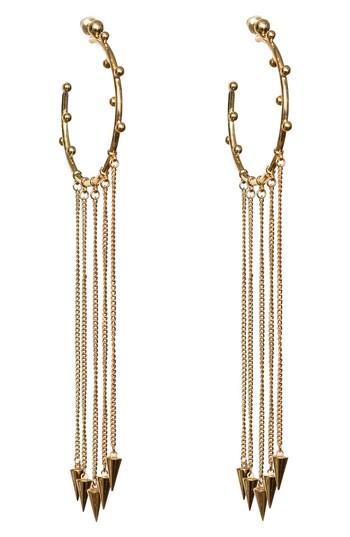 Women's Shoshanna Lee Fringe Hoop Earrings