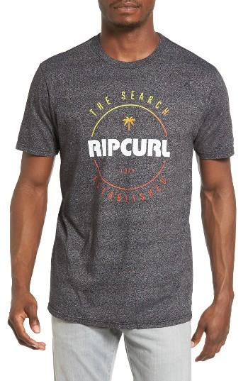 Men's Rip Curl Smasher Graphic T-shirt - Black