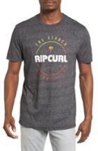 Men's Rip Curl Smasher Graphic T-shirt - Black