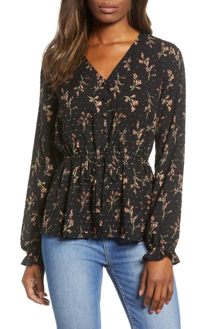 Women's Bp. Plaid Twist Tunic