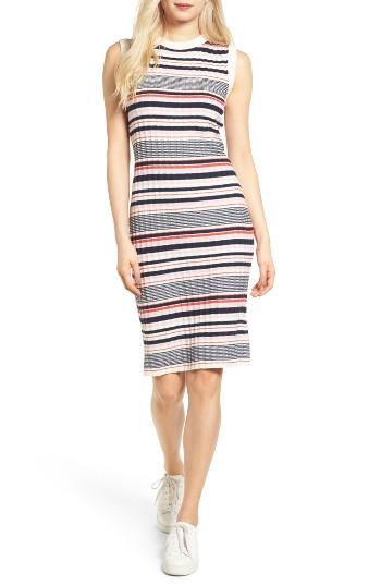 Women's Cupcakes And Cashmere Walton Stripe Knit Dress