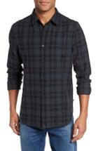 Men's Ag Colton Slim Fit Plaid Sport Shirt, Size - Blue