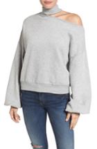 Women's Two By Vince Camuto One-shoulder Pullover - Grey