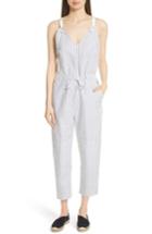 Women's Rag & Bone Ellen Stripe Jumpsuit - Blue