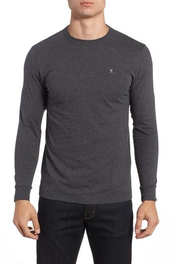 Men's Psycho Bunny Long Sleeve T-shirt (s) - Black