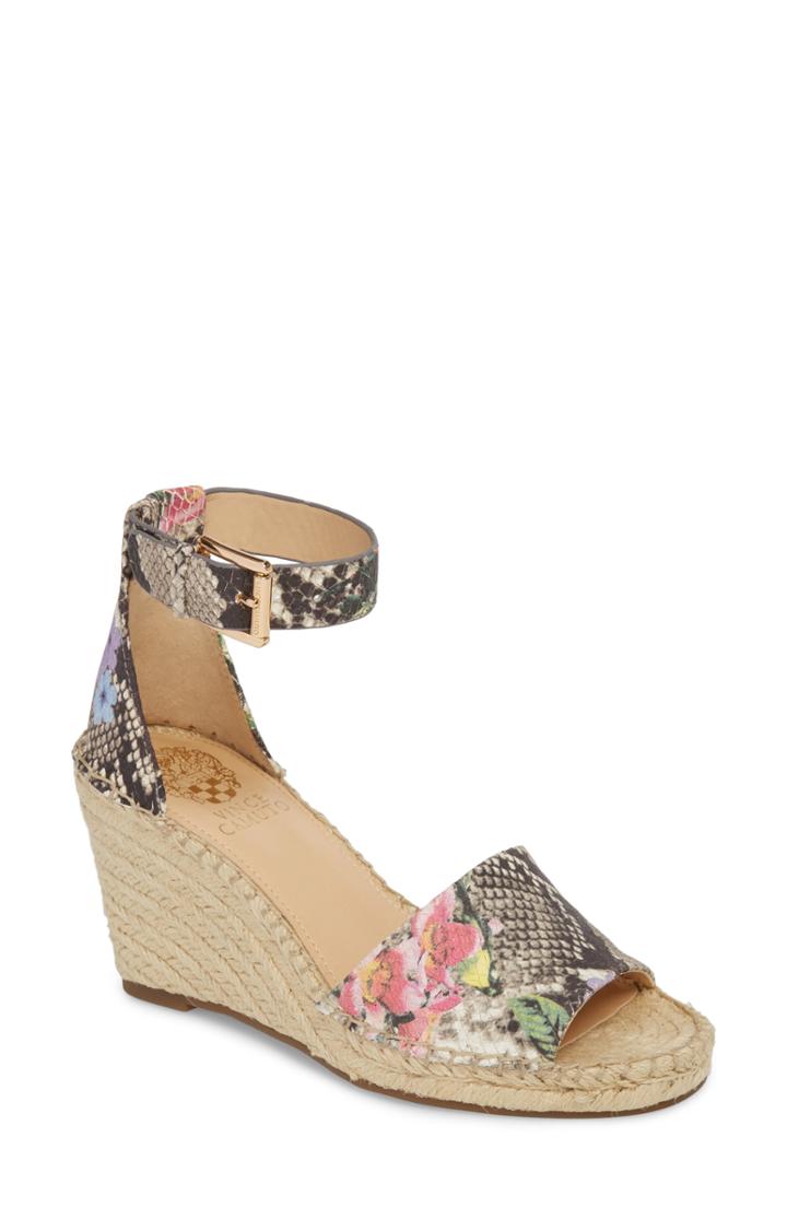 Women's Vince Camuto Leera Wedge Sandal .5 M - Purple