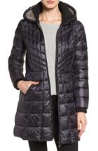 Petite Women's Bernardo Down & Primaloft Coat P - Blue