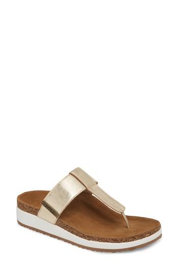 Women's Aetrex Phoebe Sandal Eu - Metallic