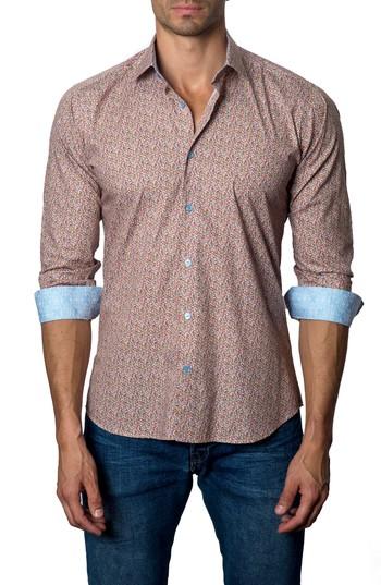 Men's Jared Lang Floral Sport Shirt