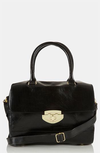 Topshop 'clean Bowling Bag' Satchel