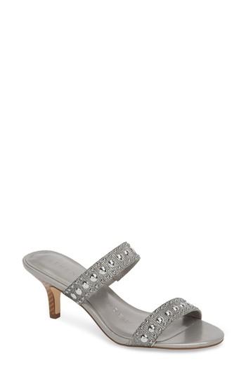 Women's Athena Alexander Jettie Studded Mule .5 M - Metallic