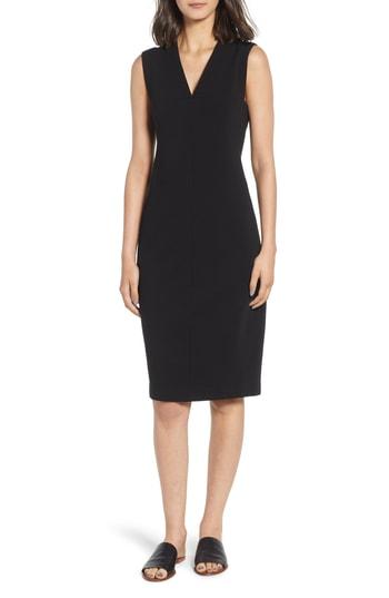 Women's James Perse V-neck Dress - Black