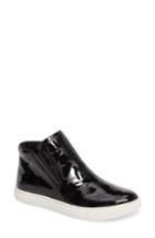 Women's Kenneth Cole New York Kalvin 3 Crystal Embellished Mid Top Sneaker .5 M - Black