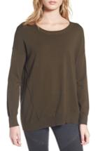 Women's Dreamers By Debut Forward Seam Tunic Sweater - Brown