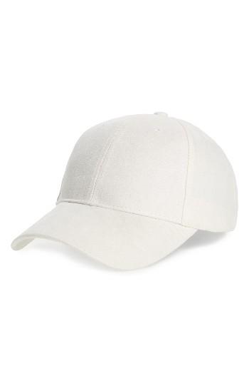 Women's Bp. Faux Suede Baseball Cap -