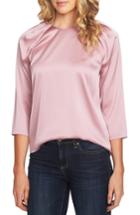 Women's Cece Charm Satin Blouse - Pink