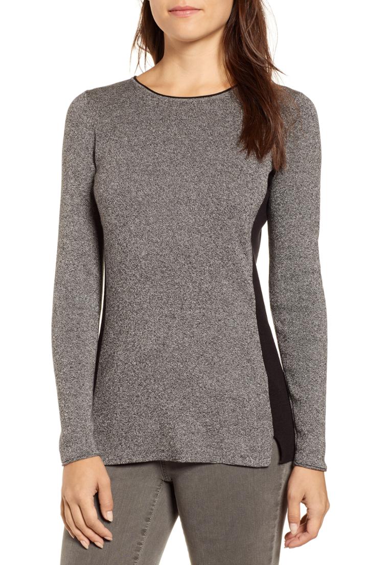 Women's Allsaints Ridley Funnel Neck Wool & Cashmere Sweater - White