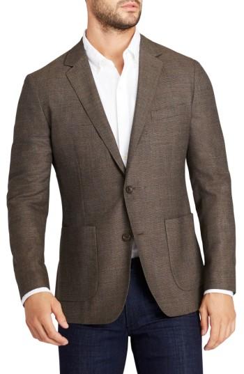 Men's Bonobos Slim Fit Wool Blazer R - Brown