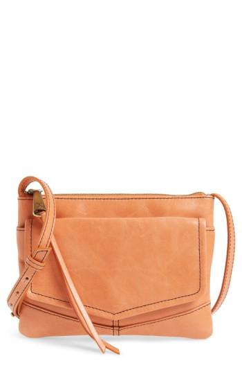 Hobo Amble Leather Crossbody Bag - Orange
