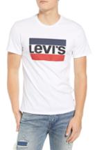 Men's Levi's Logo T-shirt, Size - White