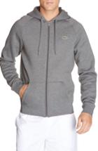 Men's Lacoste Zip Hoodie (l) - Black