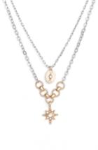 Women's Treasure & Bond Two-layer Star Pendant Necklace