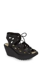 Women's Fly London Yote Sandal .5-8us / 38eu - Black