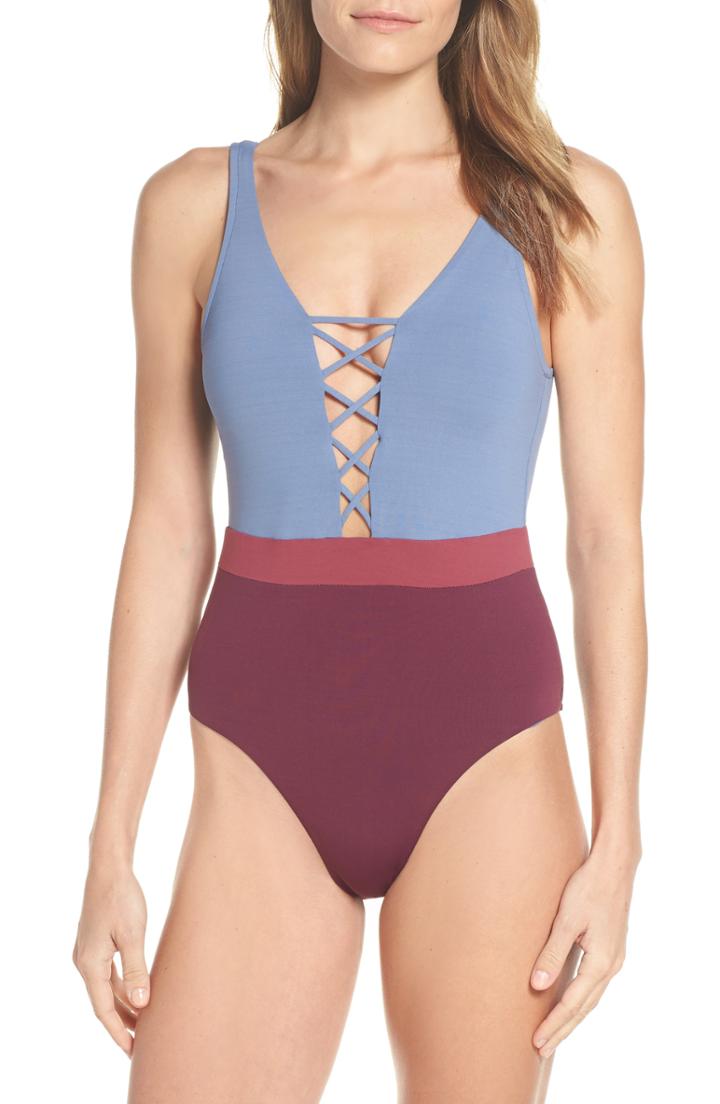 Women's Seafolly Radiance One-piece Swimsuit Us / 8 Au - Grey