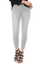 Women's Sam Edelman The Stiletto Raw Hem Skinny Jeans - Grey