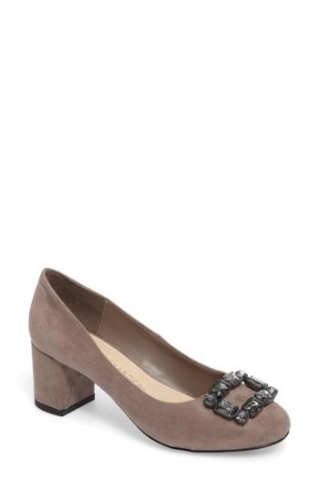 Women's Athena Alexander Diem Embellished Pump M - Beige