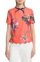 Women's Ted Baker London Syndi Top - Red