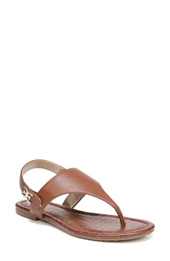 Women's Sam Edelman Cason Sandal M - Brown