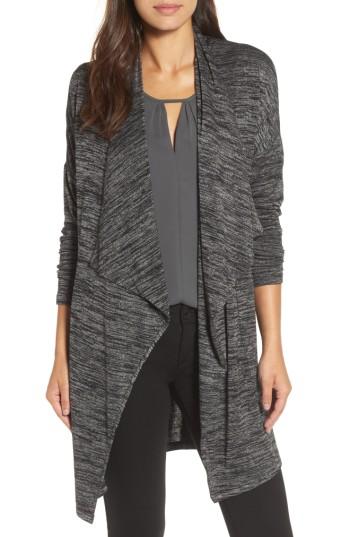 Women's Nic+zoe Every Occasion Drape Front Jacket - Grey