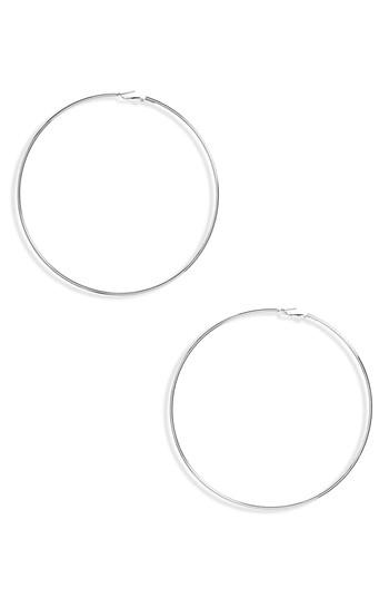 Women's Topshop Fine Loop Hoop Earrings