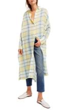 Women's Free People By My Side Button-down Duster - Ivory