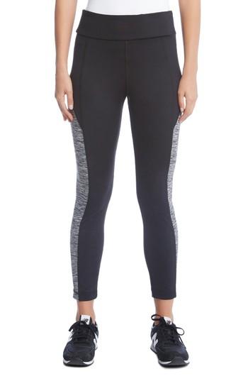 Women's Karen Kane Contrast Side Leggings - Black