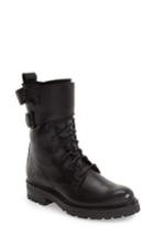 Women's Frye 'julie' Shield Combat Boot M - Black