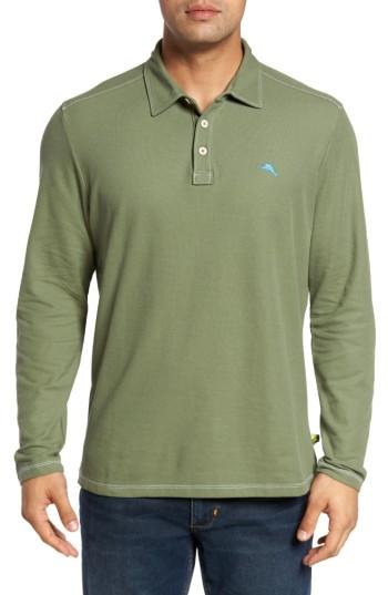 Men's Tommy Bahama Tropicool Spectator Pique Polo, Size - Green